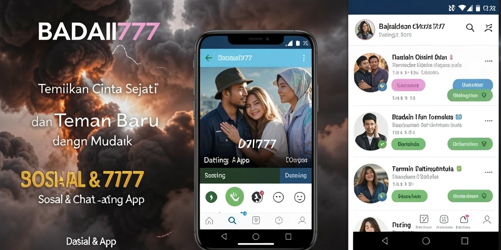 Antarmuka pengguna BADAI777 yang modern dan intuitif.
