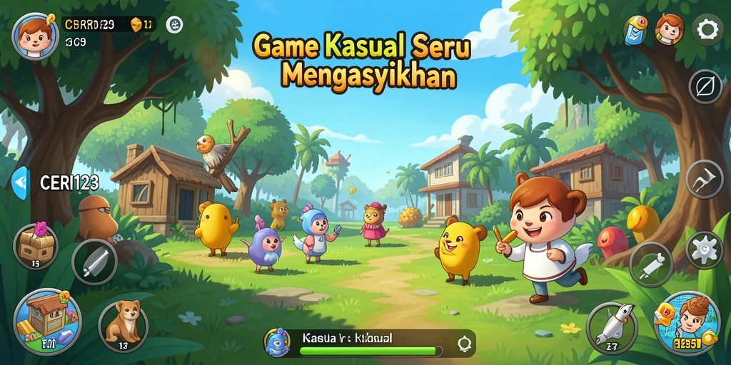 Screenshot CERI123 memperlihatkan gameplay yang seru dan interaksi yang menarik.