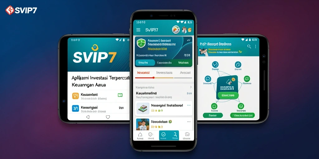 Antarmuka aplikasi SVIP7 yang intuitif untuk investasi.